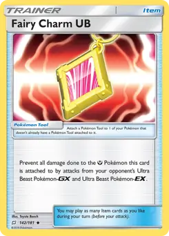 Fairy Charm UB Pokemon card from Team Up