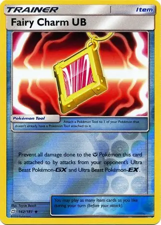 Fairy Charm UB Reverse Holo Pokemon card from Team Up