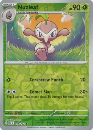 Nuzleaf Reverse Holo