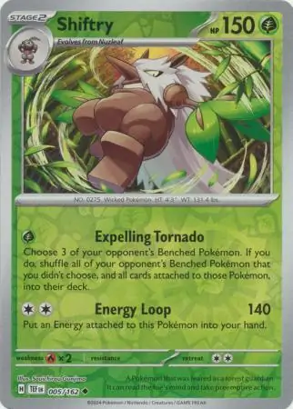 Shiftry Reverse Holo