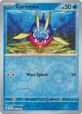 Carvanha Reverse Holo