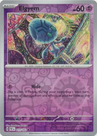 Elgyem Reverse Holo