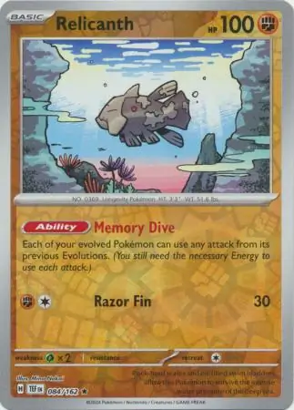 Relicanth Reverse Holo