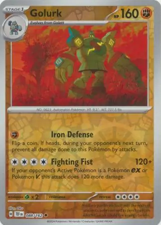 Golurk Reverse Holo