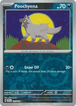 Poochyena Reverse Holo