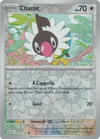 Chatot Reverse Holo
