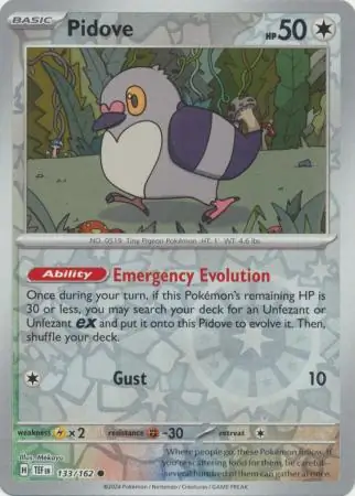 Pidove Reverse Holo