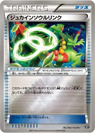 Sceptile Spirit Link Pokemon card from The Best of XY