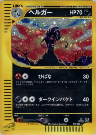 Houndoom Pokemon card from The Town on No Map
