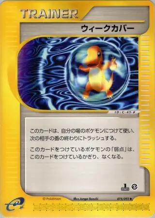 Weakness Guard Pokemon card from The Town on No Map