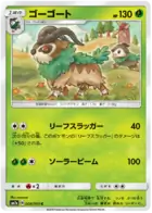 Gogoat Pokemon card from Thunderclap Spark