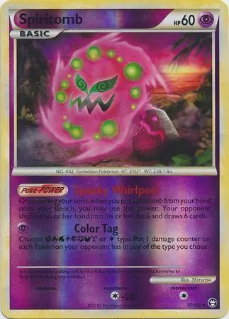 Spiritomb Reverse Holo