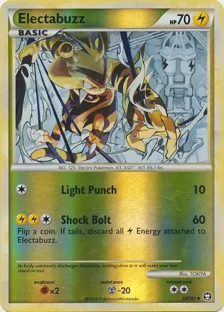 Electabuzz Reverse Holo