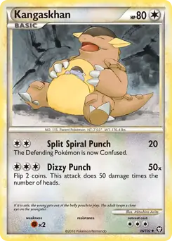 Kangaskhan Pokemon card from Triumphant