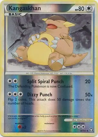 Kangaskhan Reverse Holo