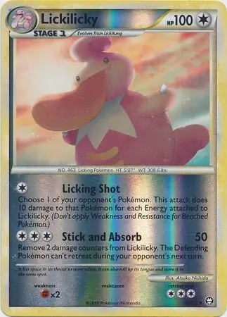 Lickilicky Reverse Holo