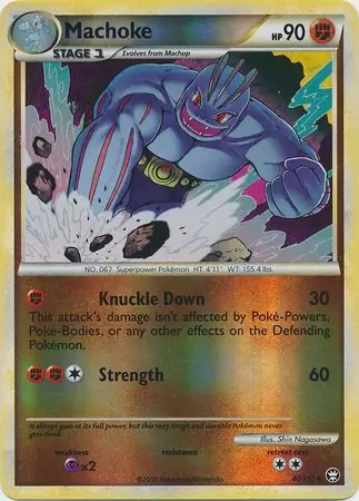 Machoke Reverse Holo