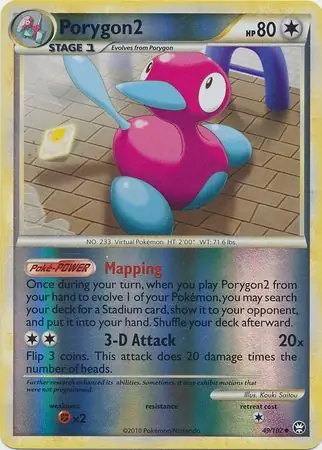 Porygon2 Reverse Holo