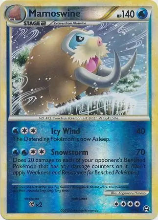 Mamoswine Reverse Holo