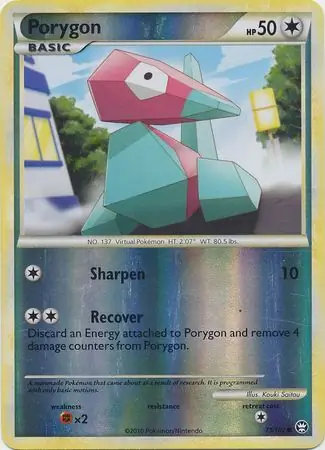 Porygon Reverse Holo