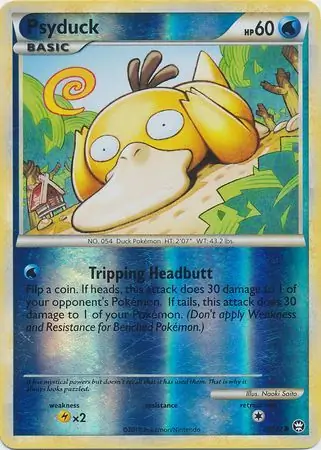 Psyduck Reverse Holo