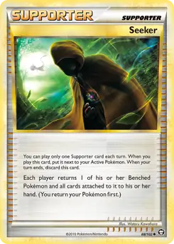 Seeker Pokemon card from Triumphant