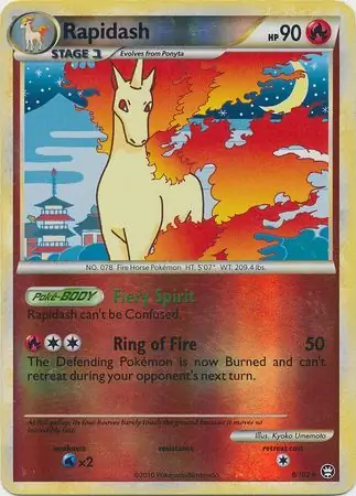 Rapidash Reverse Holo