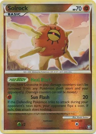 Solrock Reverse Holo