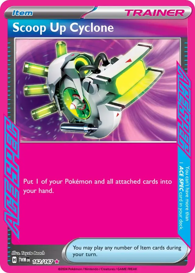 Scoop Up Cyclone Pokemon card from Twilight Masquerade