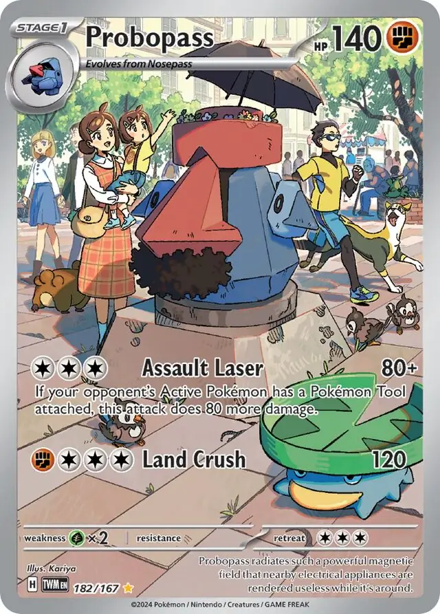 Probopass Pokemon card from Twilight Masquerade