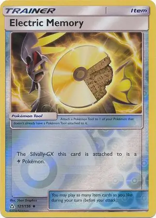 Electric Memory Reverse Holo Pokemon card from Ultra Prism