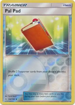 Pal Pad Reverse Holo Pokemon card from Ultra Prism
