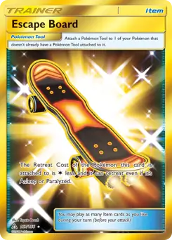 Escape Board Secret Pokemon card from Ultra Prism