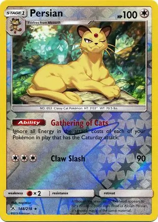 Persian Reverse Holo