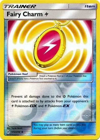 Fairy Charm L Reverse Holo Pokemon card from Unbroken Bonds