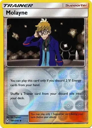 Molayne Reverse Holo Pokemon card from Unbroken Bonds