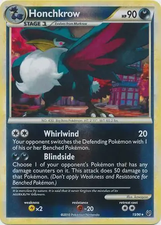 Honchkrow Reverse Holo