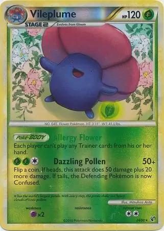 Vileplume Reverse Holo