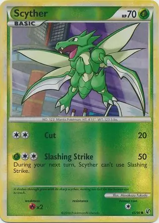 Scyther Reverse Holo