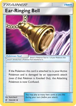 Ear-Ringing Bell Pokemon card from Unified Minds