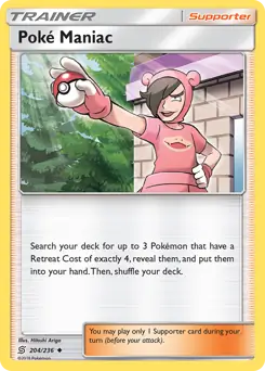 Poke Maniac Pokemon card from Unified Minds