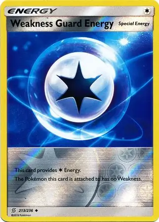 Weakness Guard Energy Reverse Holo Pokemon card from Unified Minds