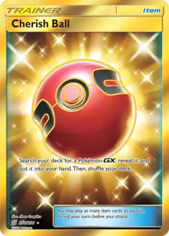 Cherish Ball Secret Pokemon card from Unified Minds