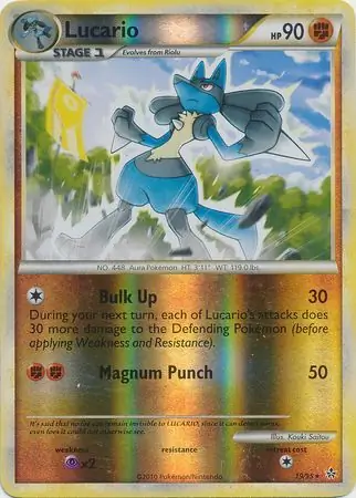 Lucario Reverse Holo
