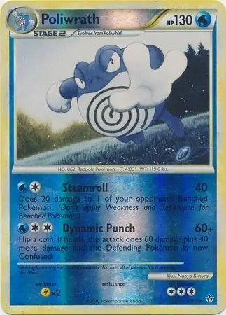 Poliwrath Reverse Holo