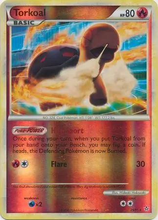 Torkoal Reverse Holo