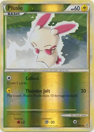 Plusle Reverse Holo