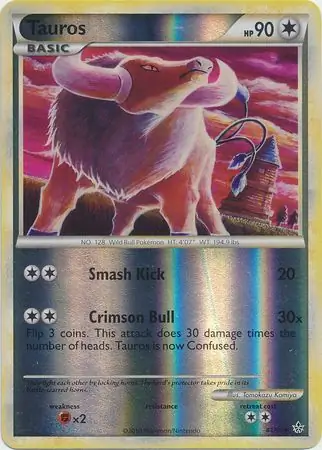 Tauros Reverse Holo