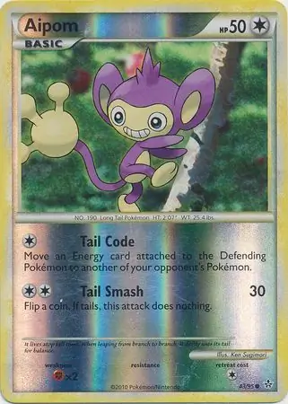 Aipom Reverse Holo