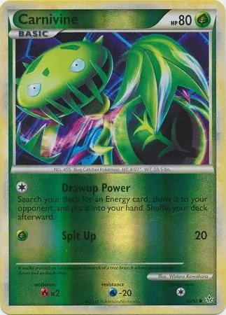 Carnivine Reverse Holo